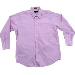 Alexander Julian Button Up Long Sleeve Light Academia Preppy Dress Shirt